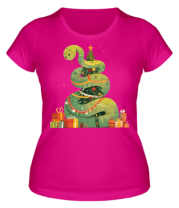 Женская футболка год змеи  фото