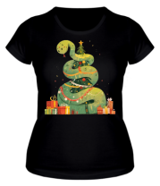 Женская футболка год змеи  фото