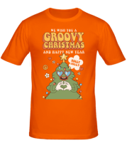 Мужская футболка groovy christmas фото