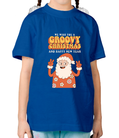 Детская футболка groovy christmas