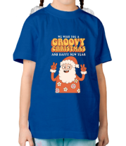 Детская футболка groovy christmas фото