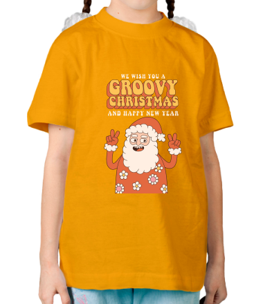 Детская футболка groovy christmas