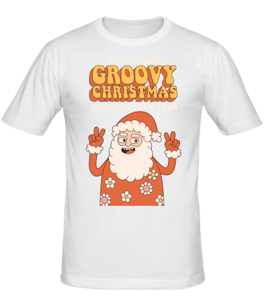 Мужская футболка groovy christmas
