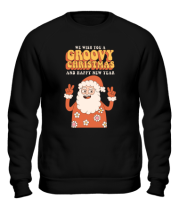 Толстовка без капюшона groovy christmas фото