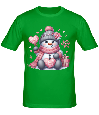 Мужская футболка snowgirl