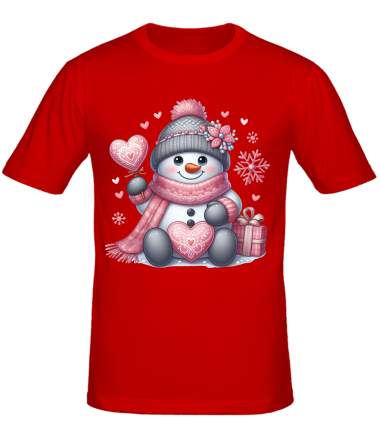 Мужская футболка snowgirl