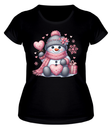 Женская футболка snowgirl