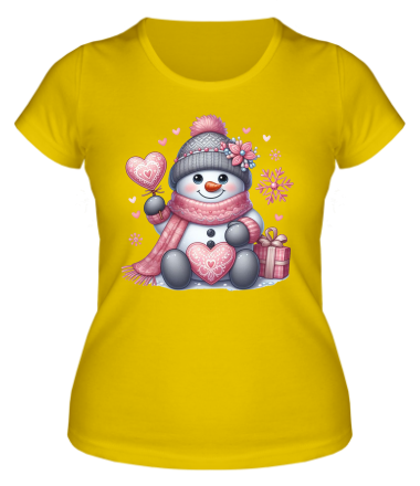 Женская футболка snowgirl