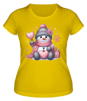 Женская футболка snowgirl фото