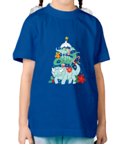 Детская футболка динозавры  фото