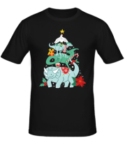 Мужская футболка динозавры  фото