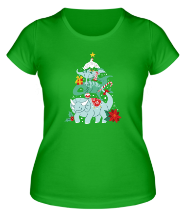 Женская футболка динозавры 