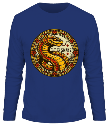 Мужская футболка длинный рукав year of the snake
