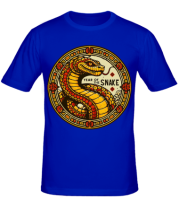 Мужская футболка year of the snake фото