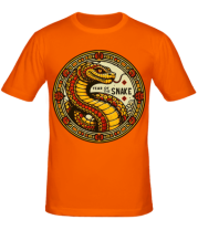 Мужская футболка year of the snake фото