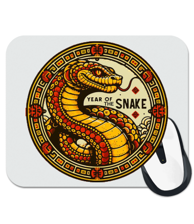 Коврик для мыши year of the snake