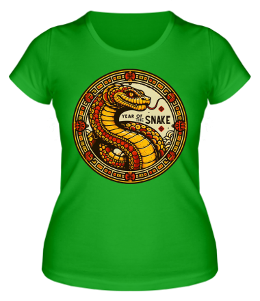 Женская футболка year of the snake
