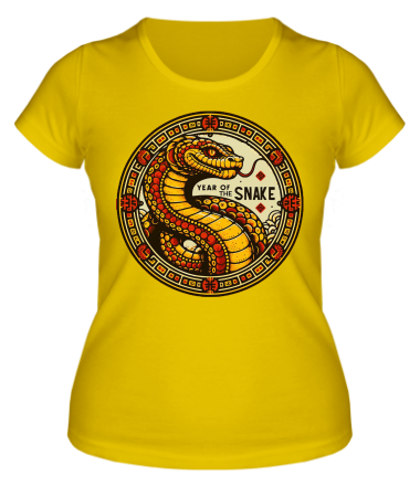 Женская футболка year of the snake