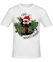 Мужская футболка i do whatiwant фото
