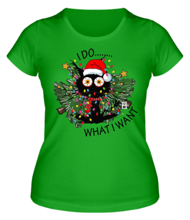 Женская футболка i do whatiwant