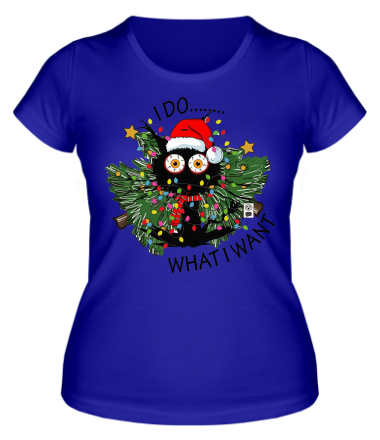 Женская футболка i do whatiwant