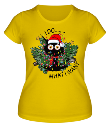 Женская футболка i do whatiwant