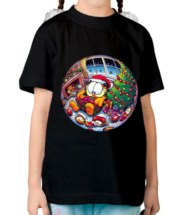 Детская футболка cat