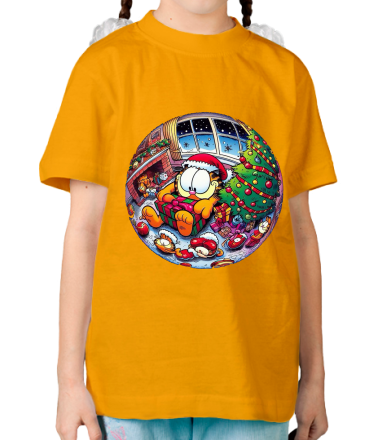 Детская футболка cat