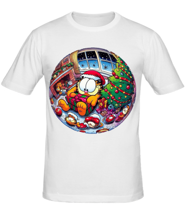 Мужская футболка cat