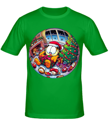 Мужская футболка cat