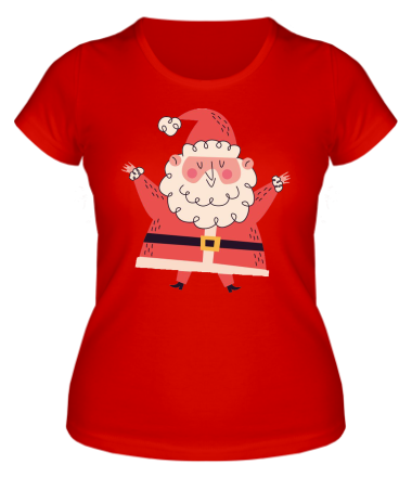 Женская футболка santa