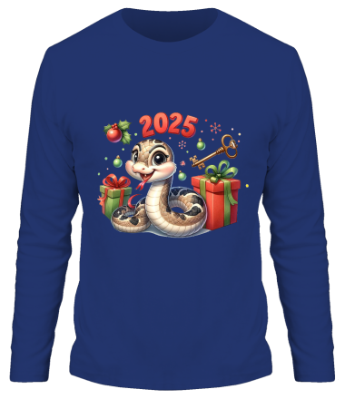 Мужская футболка длинный рукав 2025