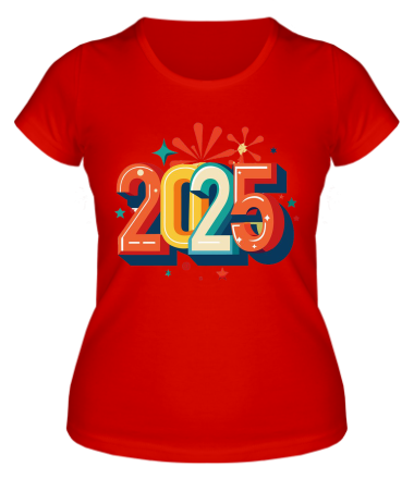 Женская футболка 2025