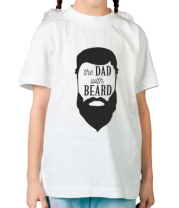 Детская футболка The Dad with beard фото