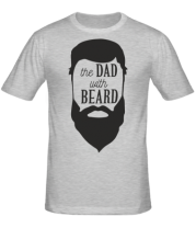 Мужская футболка The Dad with beard фото