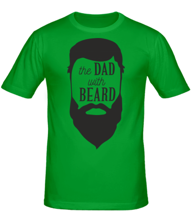 Мужская футболка The Dad with beard
