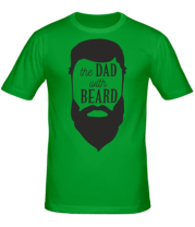 Мужская футболка The Dad with beard фото