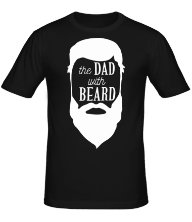 Мужская футболка The Dad with beard