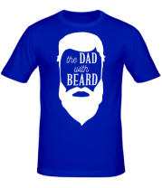 Мужская футболка The Dad with beard фото