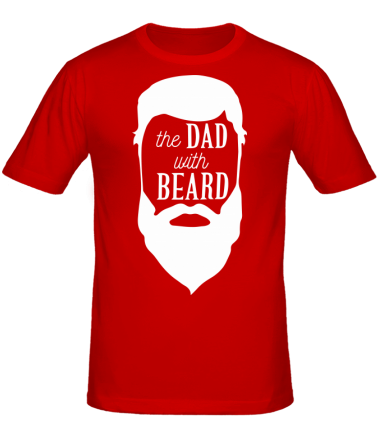 Мужская футболка The Dad with beard