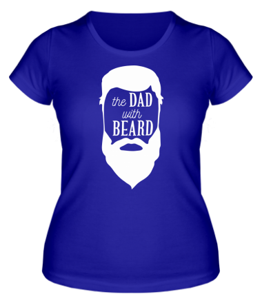 Женская футболка The Dad with beard