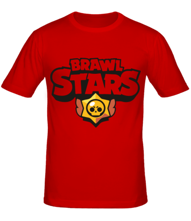 Мужская футболка  Brawl Stars multi-colored