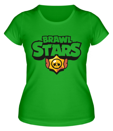 Женская футболка  Brawl Stars multi-colored
