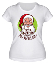 Женская футболка Вызывали деда мороза? фото