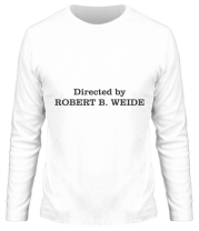 Мужская футболка длинный рукав Directed by Robert B. Weide  фото