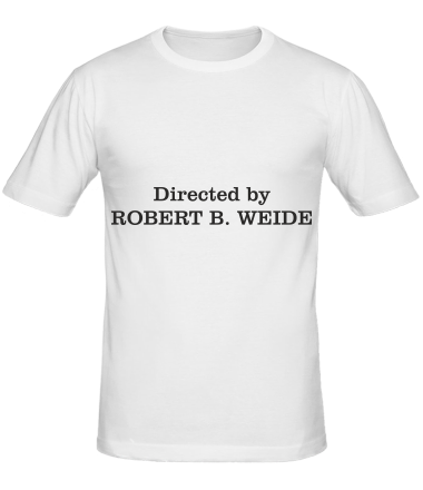Мужская футболка Directed by Robert B. Weide 