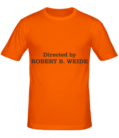 Мужская футболка Directed by Robert B. Weide 