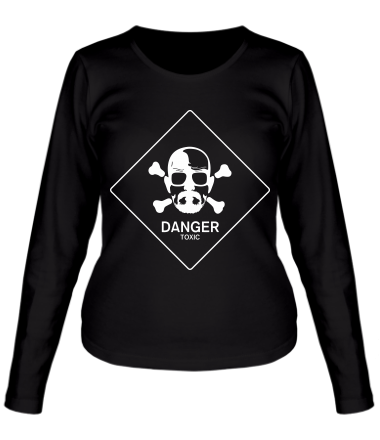 Женская футболка длинный рукав DANGER