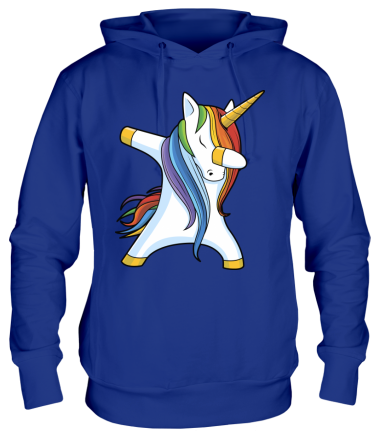 Толстовка худи Unicorn dabbing