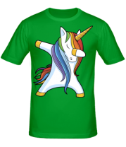 Мужская футболка Unicorn dabbing
